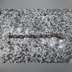 Gold and Silver Charm Bracelet